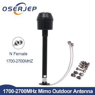 2X24dBi 1700-2700MHz Mimo Feed Outdoor Antenna with 2*N female/0.3M,Cannot be used alone