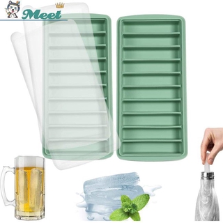 ME 10 Cavities Ice Cube Tray With High Permeability Silica Gel Cover Ice Maker (1)