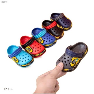Bagong produkto▲【ZLACK】Child Truck Design Crocs For Kids Boy Sandals 19-35 4-9yrl