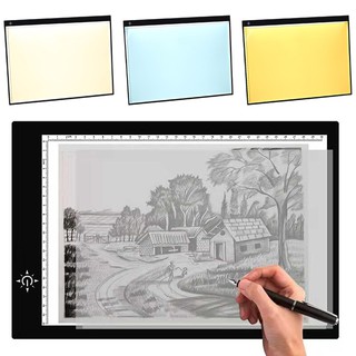 ✠✿A3 A4 Graphics Tablet LED Drawing Tablet Art Stencil Drawing Board Light Box Tracing Table Pad Ele