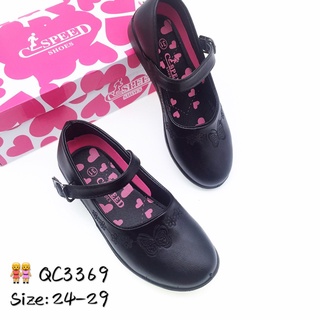black shoes shoe School shoes QC3369 black shoes kids shoes girls fashion