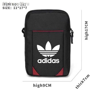 ⊙﹍┋Adidas messenger bag sports shoulder bag men and women bag outdoor small waist bag backpack