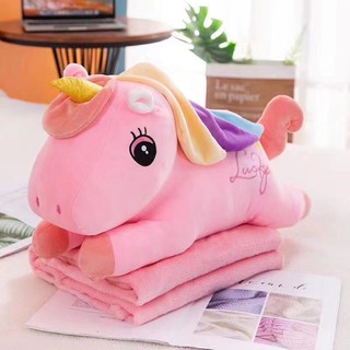Unicorn/Panda Pillow Blanket