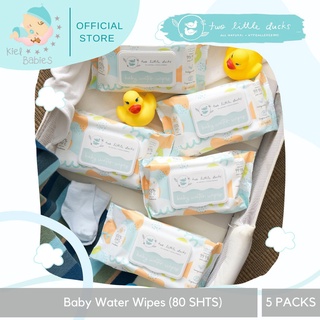 stock two little ducks biodegradable baby water wipes