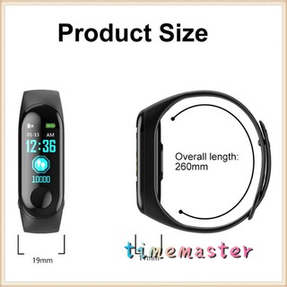TMR M3 Smart Band Watch Fitness Tracker Wristband (9)