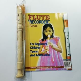 Stagg flute recorder + flute recorder book