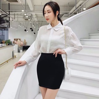 SY SEXY BELOW THE KNEE PENCIL SKIRT