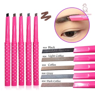 Eyebrow Pencil Natural Waterproof Rotating Automatic Eye Brow Pencil Cosmetic Eyebrow Shaping Liner Pen