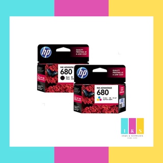 GENUINE HP 680 INK CARTRIDGE (HP 680 black/ HP 680 tricolor) (1)