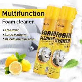 CAR┋☂▫MultiFunctional Foam Cleaner Leather & Fabric Seat Car Sofas Deep Cleaning Antibacterial Lemon
