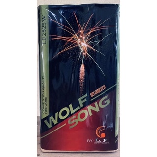 Fireworks LF WOLF SONG Premium Large 25 Shots!
