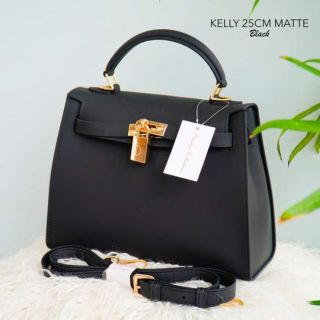 Kelly 25cm Matte Jelly Sling Bag (FREE TWILLY, FREE CHARM)