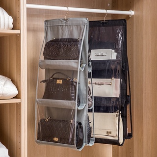 Wonderlife Decoration-Style Organizing Folders Double-Sided Bag Hanging Storage Bag Wardrobe Hanging