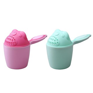 Ha Cute Cartoon Bear Baby Bathing Cup Newborn Kids Shower Shampoo Cups Bailer