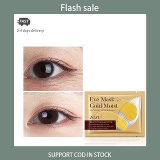 10pcs ZOZU Collagen Gold Moist Eye Mask Sleep Eye Stickers sleeping mask eye mask ZJSe