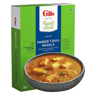 Gits Paneer Tikka Masala Ready to Eat 285g (Made in India)