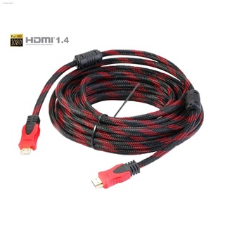 to hdmihdmi cable✢HDMI Cable 5M High Speed HDMI Cable Red Black Braided Cord RD05 COD