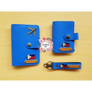 Passport Cover w/ Lock Personalized (Free Name and Charm)