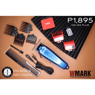 WMARK NG 103 PLUS Blue Professional Hair Clipper Elite Barber Salon Tools