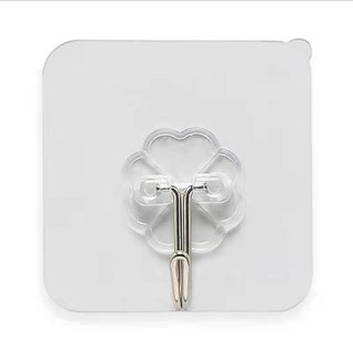 Transparent Strong Sticky Wall Hanging Nail-free Hook Kitchen Bathroom (1)