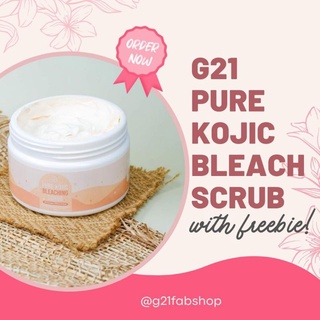 G21 Pure Kojic Bleaching Scrub & Bundles - WITH FREEBIE!