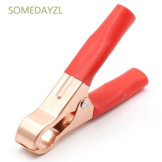 Somedayzl Home Terminated Lead Connector Power Plug Battery Test Clip Alligator Clip