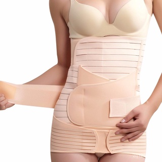 3 in1 Elastic Postnatal Waist Belt Postpartum Recovery Girdle Slimming Shapers Underwear L