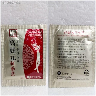 FGBFD10.15❀﹉Korean ginseng tea 3g & red ginseng tea sachet