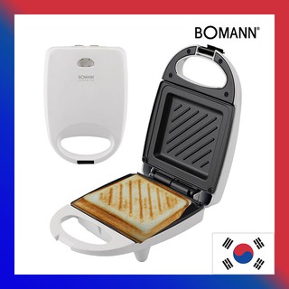 Bomann Mini Sandwich press Maker SM1159W / Waffle bread panini machine grill