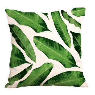 🎁Tropical Plants Pillowcase Decorative Pillow Sofa Cushion (7)
