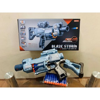 Blaze Storm Soft Bullet Toy Gun Battery Operated with 20 pcs soft bullets #ZC7079 (6)