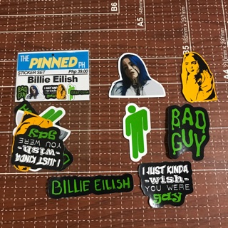 Billie Eilish Sticker Set