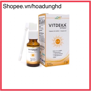 [Genuine] VITDEKA SPRAY- Supplement vitamin D3 + K2 enhances calcium absorption to help strengthen bones and teeth