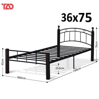 Bed Frame TAD 208 (Wooden Post Bed) (2)