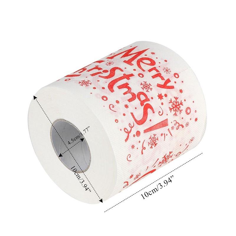❤ Toilet Roll Paper Tissue Elk Claus Christmas bathroom (8)