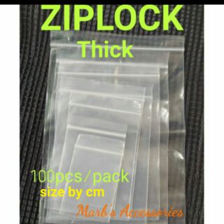 ZIPLOCK PLASTIC 100PCS(MAKAPAL)