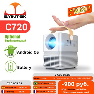 BYINTEK C720 Full HD 1080P Portable Handy 3D Video Game Home Theater LED Mini Projector