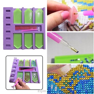 ✗14pcs/set Sponge DIY Craft With Sticky Pen Diamond Painting Storage Bracket (3)