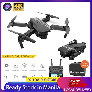 mini drone COD E88 Pro Drone With HD Camera Drone WiFi FPV Drone Camera 4K HD Dual Camera Visual Pos
