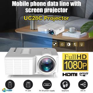 Small mini projector Home home theater projector The phone can be cast to the projector Projector