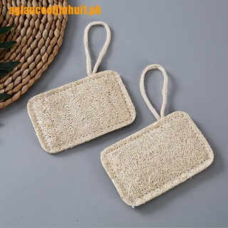 [AGPH]Natural Eco-friendly Kitchen Loofah Sponge Dish Scouring Pad Cleaning Brush