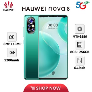 Huawei Nova8 Pro 8GB+256GB Cellphone Original Smartphone Big Sale Legal Cheap Mobile Phone P40 Pro
