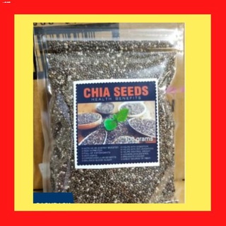 ๑▼☑Organic Chia Seeds (100g) Detox/Keto Diet