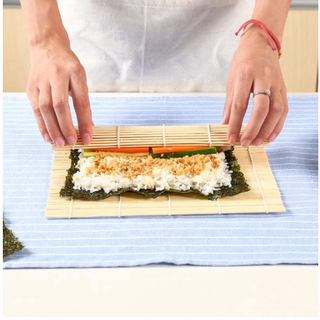 Asia Chinese Japanese Bamboo Sushi Mat Maker Kit Rice Roll (3)