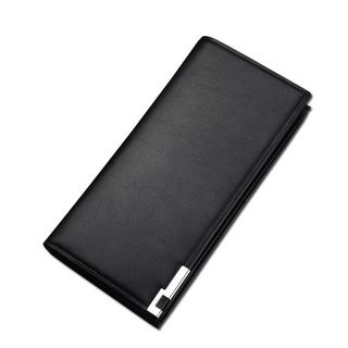 Men's Multifunctional Leather Long Wallet For business