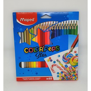 Maped Color'Peps Star Colored Pencil Set 12s/ 24s/ 36s /48s