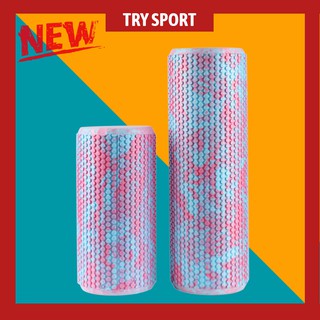 TRY Yoga Foam Roller for Muscles Extra Firm High Density for Physical Therapy, Exercise, Deep Tissue Muscle Massage