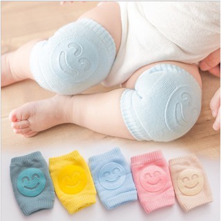 【Stock】 Baby Cute Smiling Face Anti-fall Knee Crawling Toddler Protective Cover