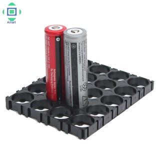 20/30/40/50 Pcs 4x5 Cell 18650 Batteries Spacer Holders Radiating Shell Plastic Bracket