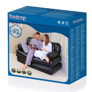- Bestway 5 in 1 Inflatable Sofa Air Bed Free air Pump